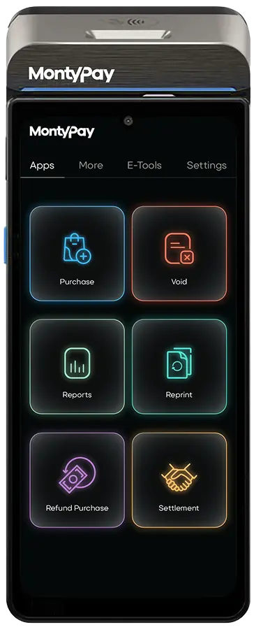 MontyPay Smart POS Sumni device